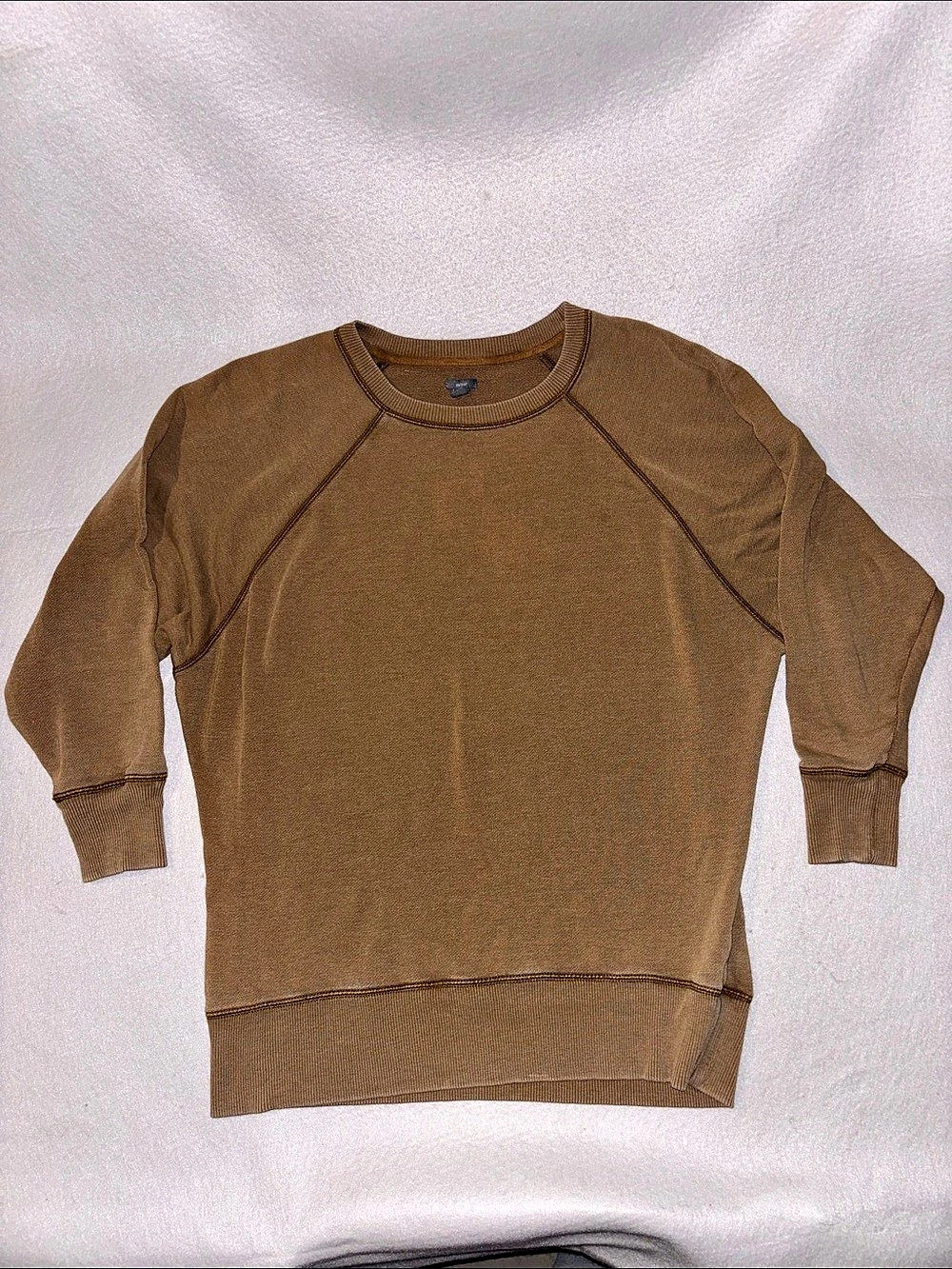 Aerie Brown Raglan Sweatshirt Size Medium